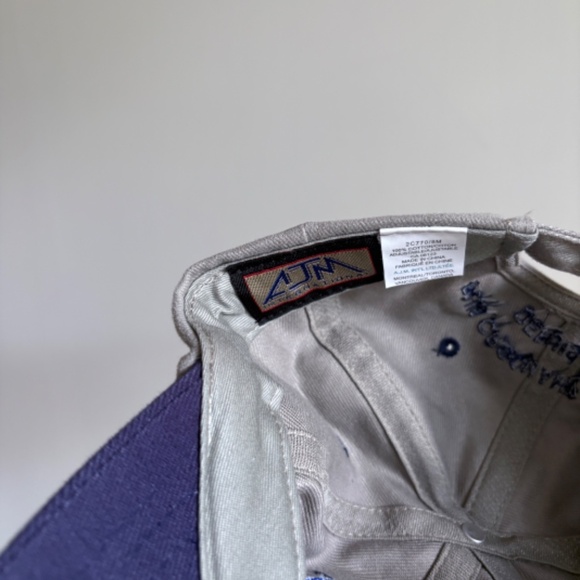 vintage YUM YUM CANDY baseball hat 2 tone embroided french since 1929 - Picture 8 of 8